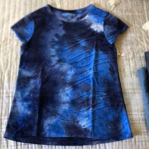 Vera Wang tie die shirt